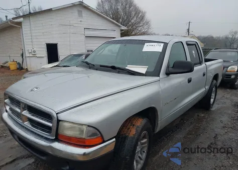 2001 Dodge Dakota Slt/Sport z USA, uszkodzony, nr VIN 1B7HL2AN41S259418